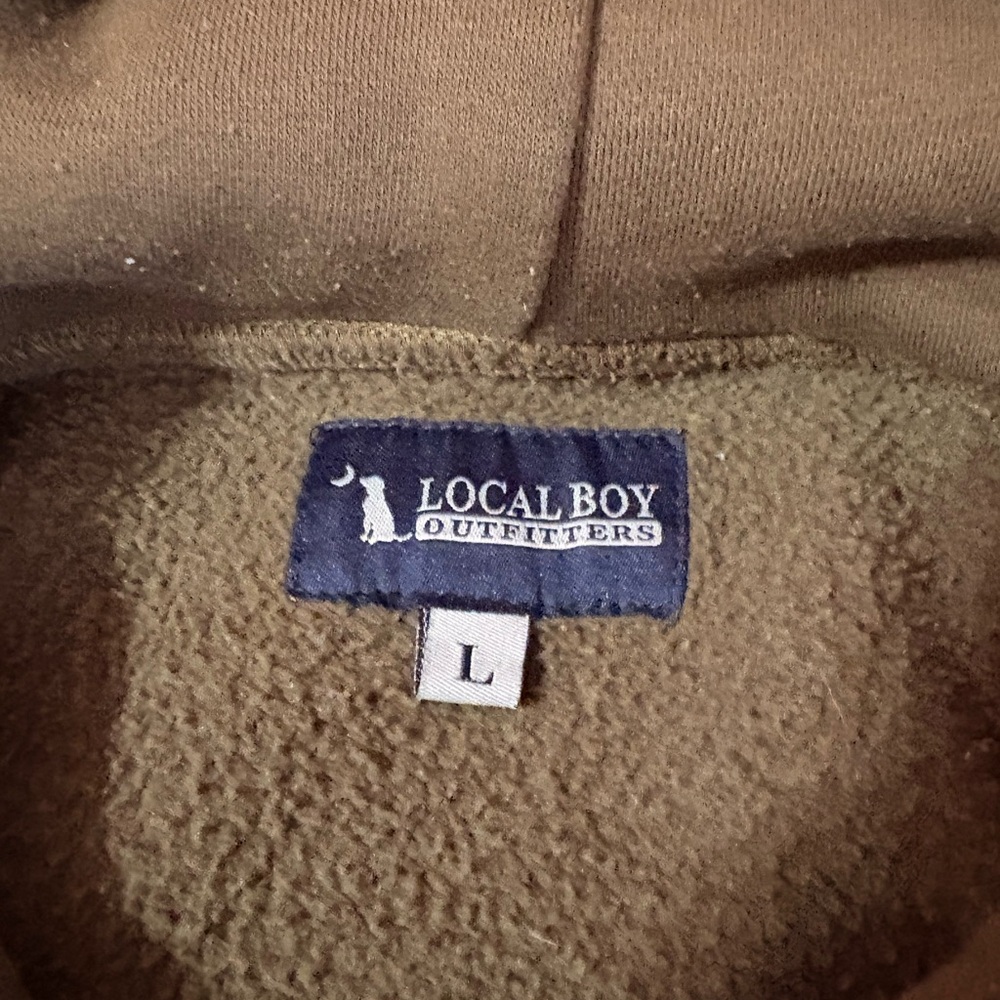 Local Boy Outfitters Men's Tan Hoodie - Picture 4 of 4